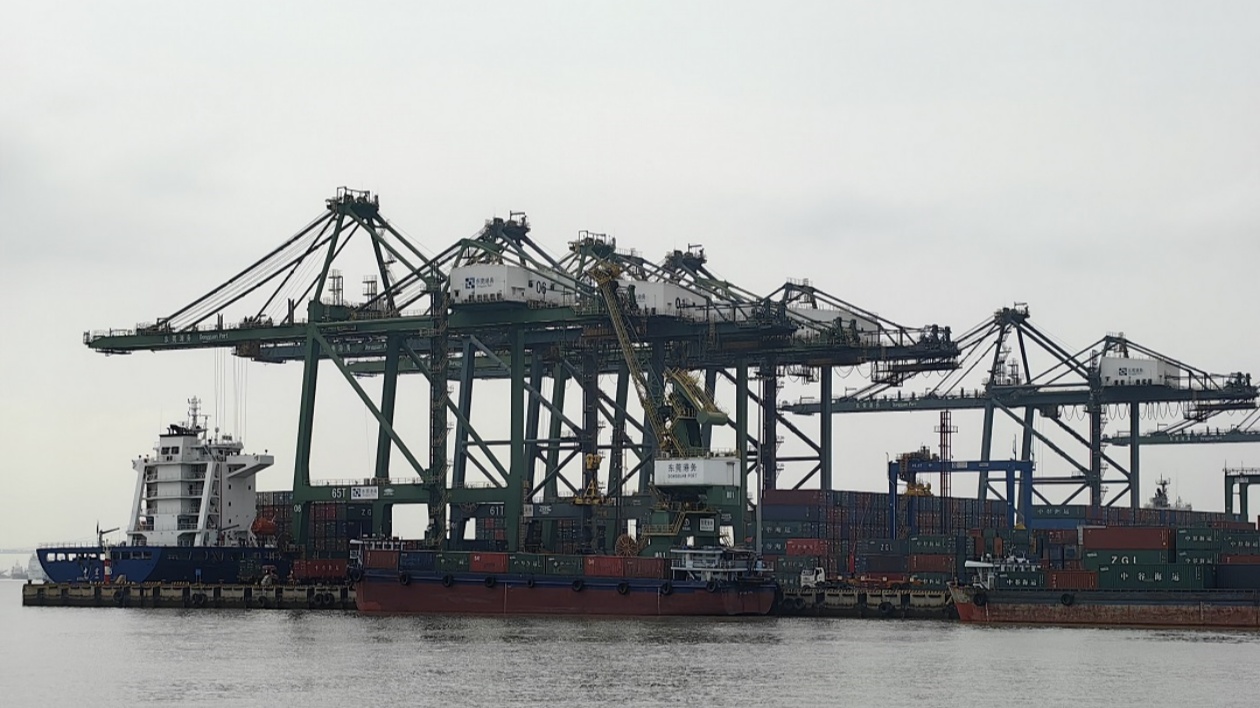 東莞7月進(jìn)出口總額1252.3億  同比增長19.1%