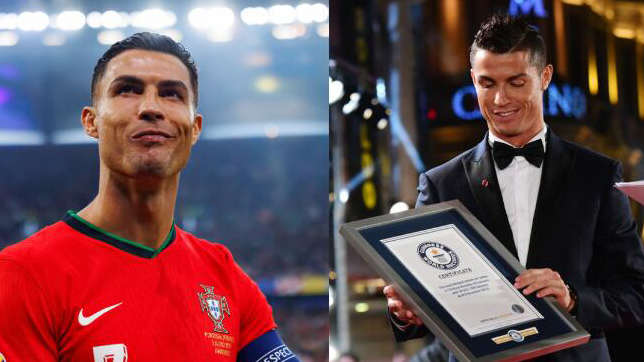 C羅打破健力士世界紀(jì)錄