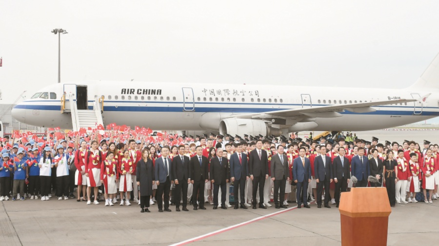 國家奧運(yùn)健兒訪港全城追星