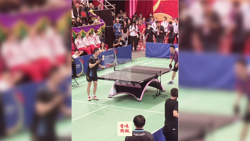 有片｜報(bào)告，馬龍犯規(guī)，用手發(fā)球！