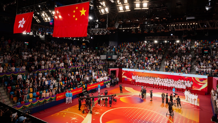 姚志勝：國家隊(duì)奧運(yùn)健兒訪港傳遞正能量 煥發(fā)港人愛國愛港熱情