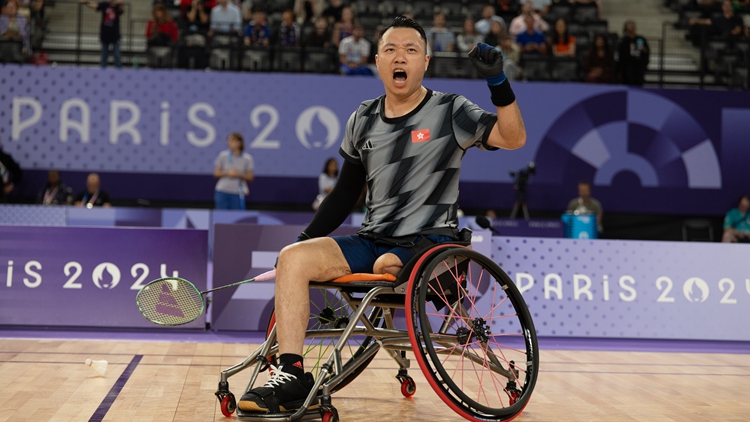 巴黎殘奧｜李家超祝賀陳浩源獲銀牌 實現(xiàn)成績較上屆進(jìn)步目標(biāo)