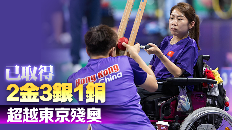 巴黎殘奧｜陳國(guó)基祝賀港隊(duì)再奪2金2銀 為他們永不放棄精神鼓舞喝采！