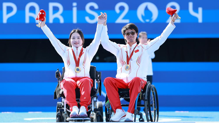 巴黎殘奧 | 金牌射手張?zhí)祧危荷傧?，多? title=