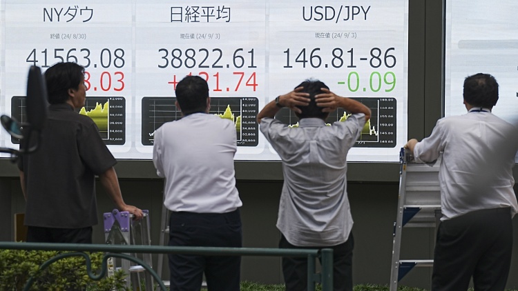 亞太股市普遍隨美股向下 日股瀉逾千點(diǎn)  