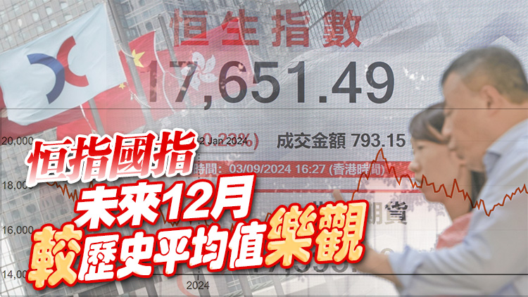 恒指公司：自下而上指數(shù)目標(biāo)較樂(lè)觀 港股潛在升幅或達(dá)28%