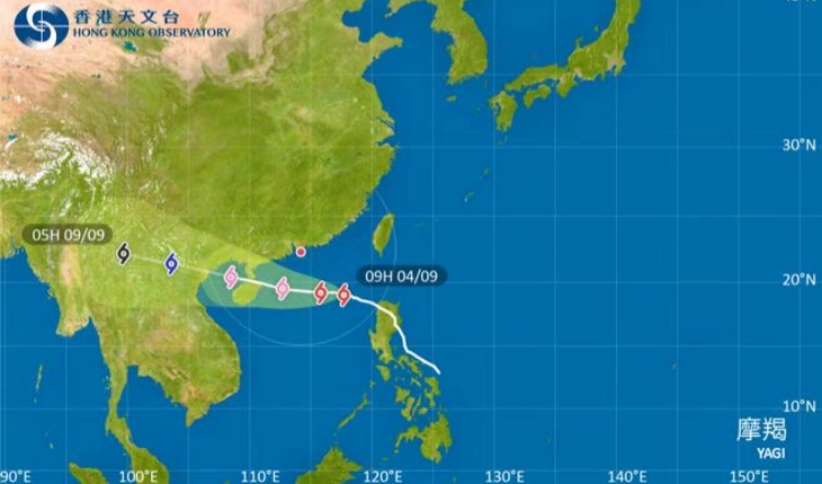 天文臺將於晚6時40分發(fā)出三號強風信號 料明後兩日天氣會轉壞