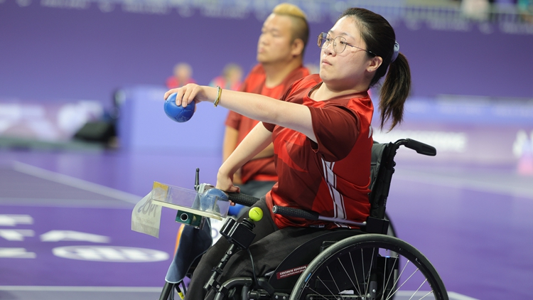 巴黎殘奧丨硬地滾球BC4級雙人賽不敵哥國組合 港隊梁育榮張沅奪銀