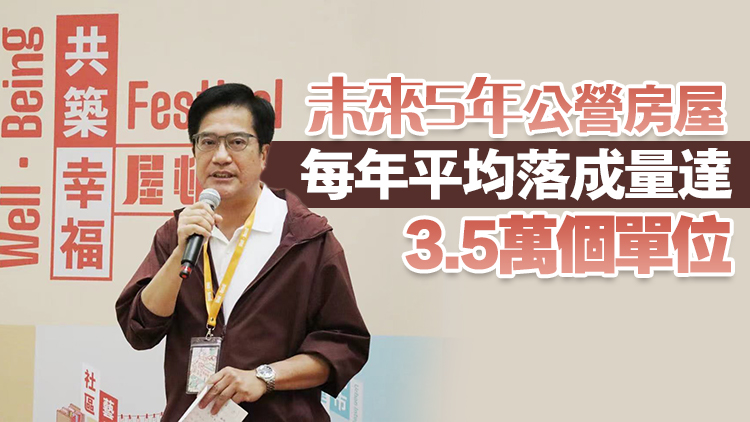 共築幸福屋邨節(jié)舉辦起動(dòng)禮 黃偉綸：有信心令公屋輪候時(shí)間降至4.5年