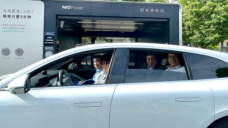 林世雄聯(lián)同立法會交通事務委員會訪滬 了解新能源汽車及自動駕駛發(fā)展