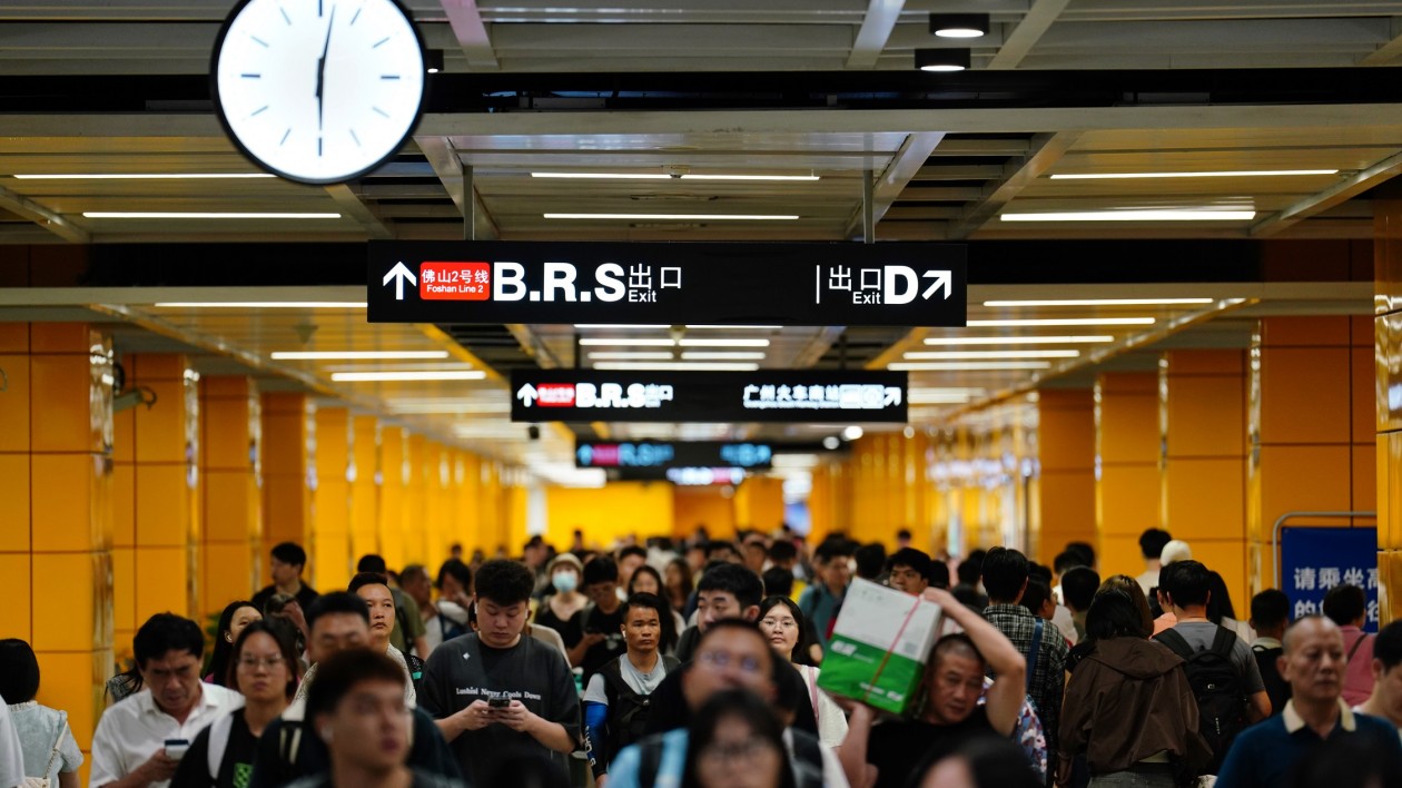 廣州軌道交通中秋假期運(yùn)客2683.8萬(wàn)人次