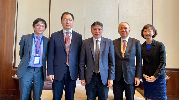 林世雄訪問(wèn)天津 出席中國(guó)航空金融發(fā)展（東疆）國(guó)際論壇