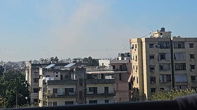 以軍對(duì)黎巴嫩首都貝魯特發(fā)起打擊