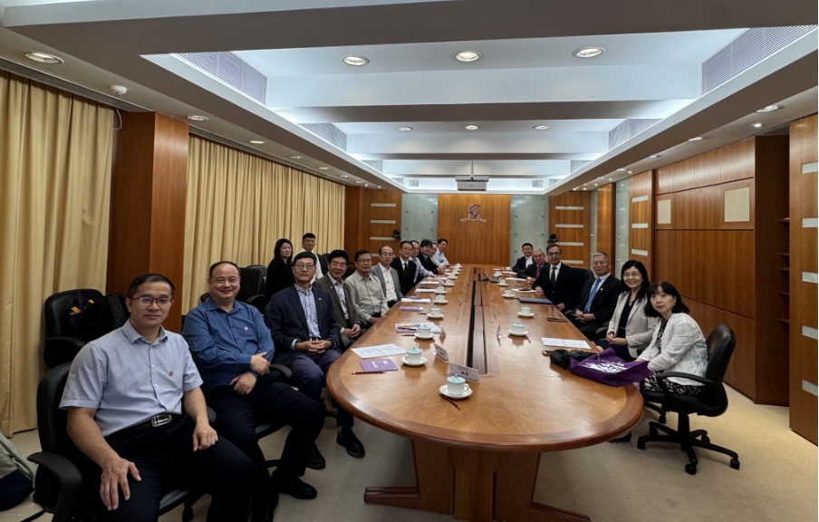 深圳理工大學(xué)校長(zhǎng)樊建平率團(tuán)訪港高校冀深化合作