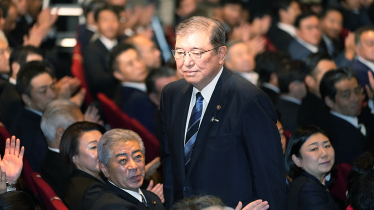 石破茂當(dāng)選日本自民黨新總裁併將出任首相