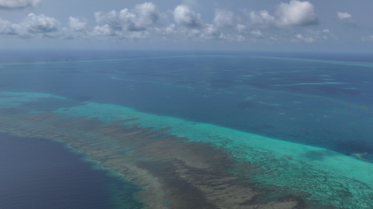 南部戰(zhàn)區(qū)組織海空兵力位黃巖島附近進行例行性演訓活動