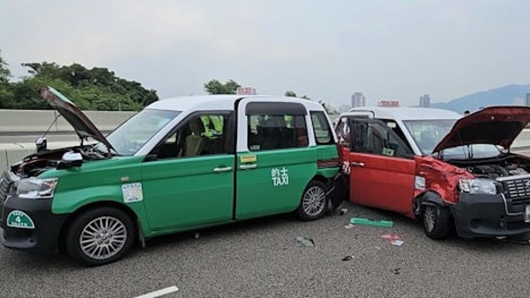 港深西部公路2名的士司機遭撞斃 涉事私家車司機涉危駕被捕