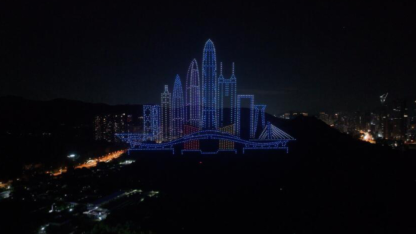 10月3日觀演公告！深圳國慶無人機表演「萬架齊飛」版回來啦！