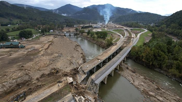 颶風(fēng)「海倫妮」席捲美國(guó)致200多人死 救災(zāi)引兩黨相互攻擊