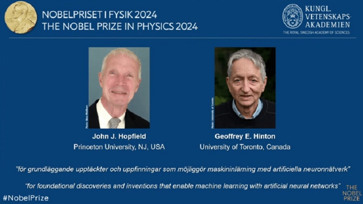 研究人工神經(jīng)網(wǎng)絡(luò)實(shí)現(xiàn)機(jī)器學(xué)習(xí) 美加科學(xué)家獲諾貝爾物理學(xué)獎