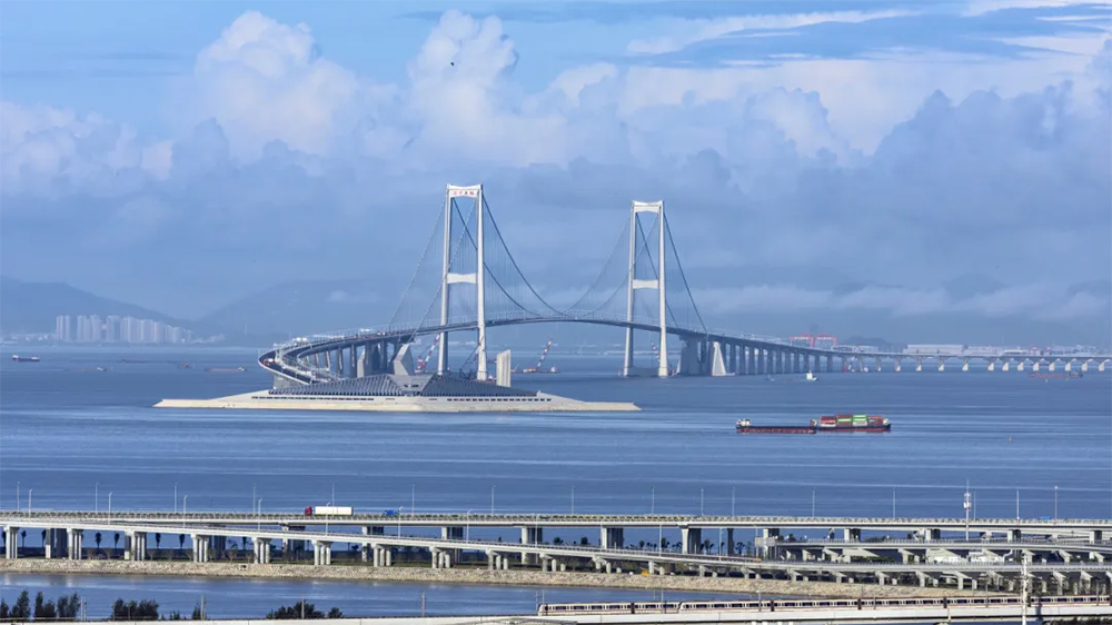 深中通道開(kāi)通百日車流量達(dá)到約890萬(wàn)車次