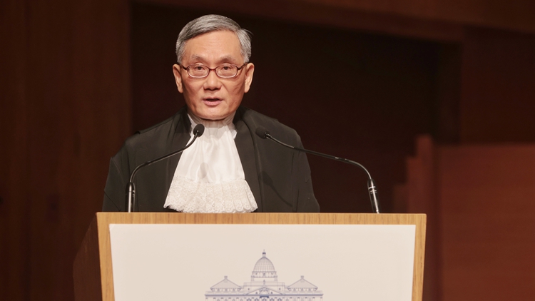 張舉能10日赴吉隆坡 出席亞太區(qū)首席法官會議