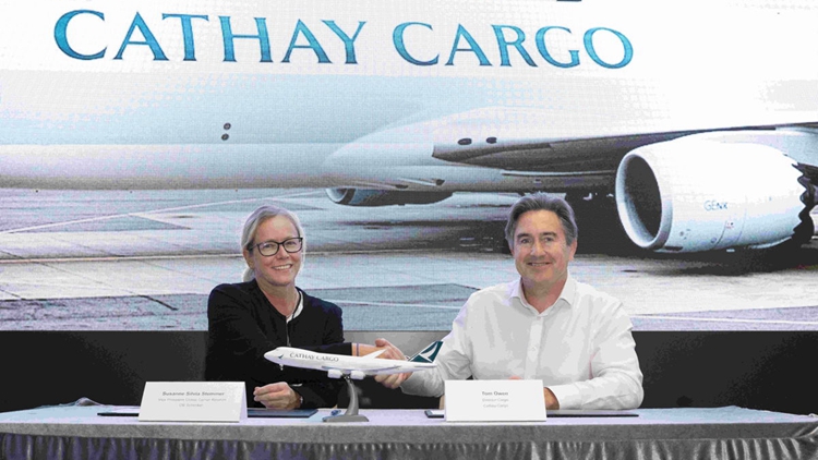 環(huán)球貨運(yùn)代理德鐵信可加入國(guó)泰「企業(yè)可持續(xù)航空燃油計(jì)劃」