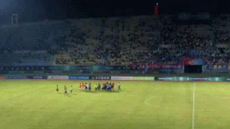 中乙賽後爆發(fā)衝突 廣西藍(lán)航及北京理工俱樂(lè)部2名球員被停賽4場(chǎng)罰款2萬(wàn)元