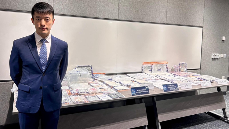 警破大角咀毒品儲(chǔ)存?zhèn)} 檢值320萬(wàn)元毒品 拘3人