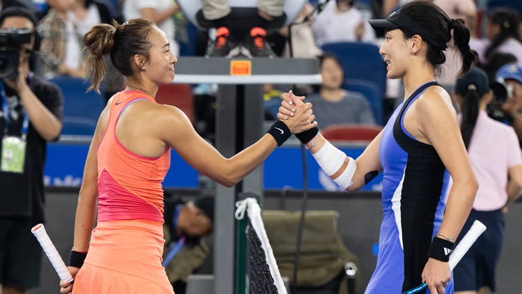 祝賀！鄭欽文戰(zhàn)勝王欣瑜 晉級武網(wǎng)決賽