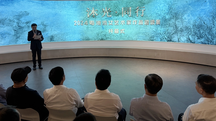 有片｜她藝術(shù)的多元表達(dá) 粵港澳女藝術(shù)家作品邀請(qǐng)展開(kāi)幕