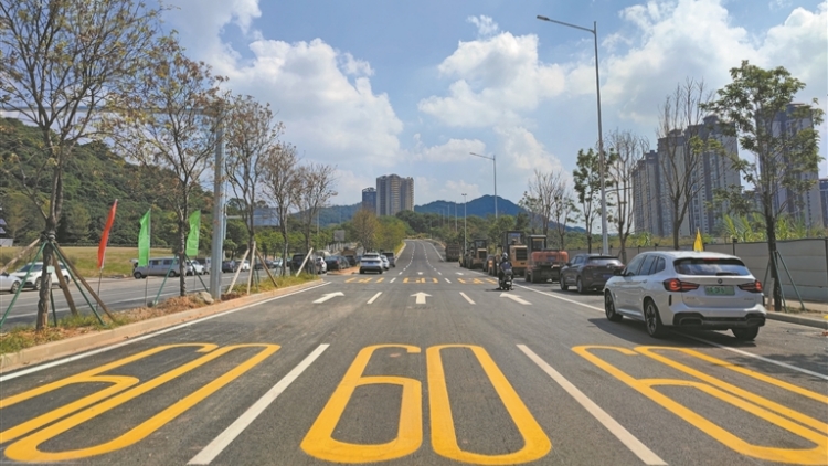 廣州增城黃埔互聯(lián)互通道路寧埔大道（開(kāi)發(fā)區(qū)段）正式通車