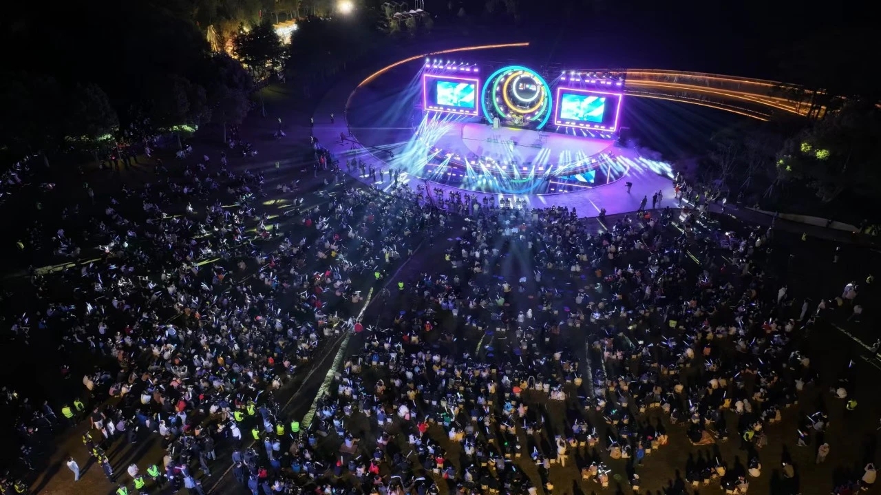 蕪湖神山公園，唱嗨了！