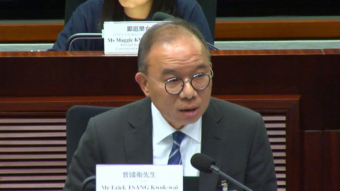 曾國衞：日後選舉將集中處理點(diǎn)票流程 增加智能化元素