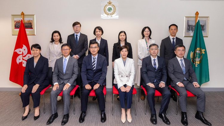 何珮珊與上海海關(guān)關(guān)長王偉會面 研擴(kuò)建滬港海關(guān)大數(shù)據(jù)應(yīng)用合作