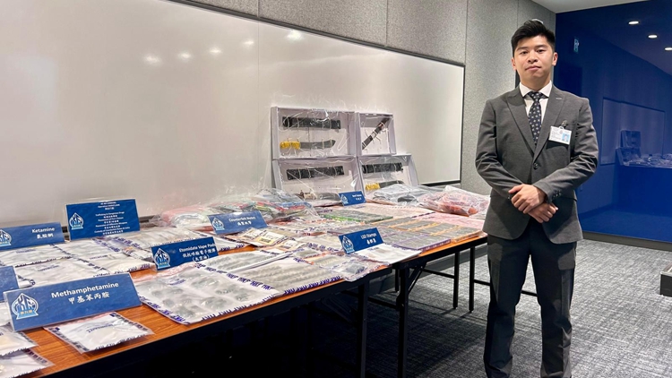 警方長(zhǎng)沙灣搗破販毒集團(tuán) 拘捕5人 檢值110萬(wàn)元毒品