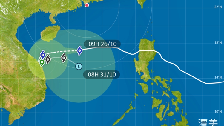 天文臺(tái)：會(huì)在上午10時(shí)40分改發(fā)三號(hào)強(qiáng)風(fēng)信號(hào)