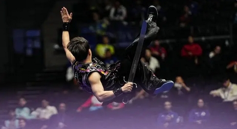 第三屆武術(shù)套路世界盃開(kāi)賽 中國(guó)隊(duì)首日奪4金 