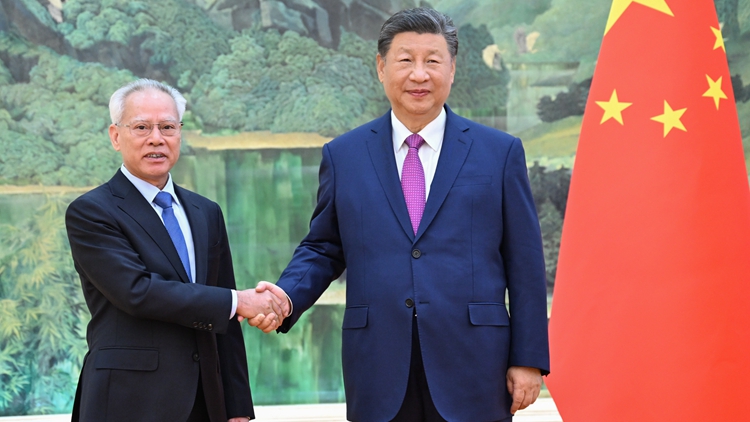 習近平會見澳門特區(qū)候任行政長官岑浩輝 冀勇挑重擔 不負使命