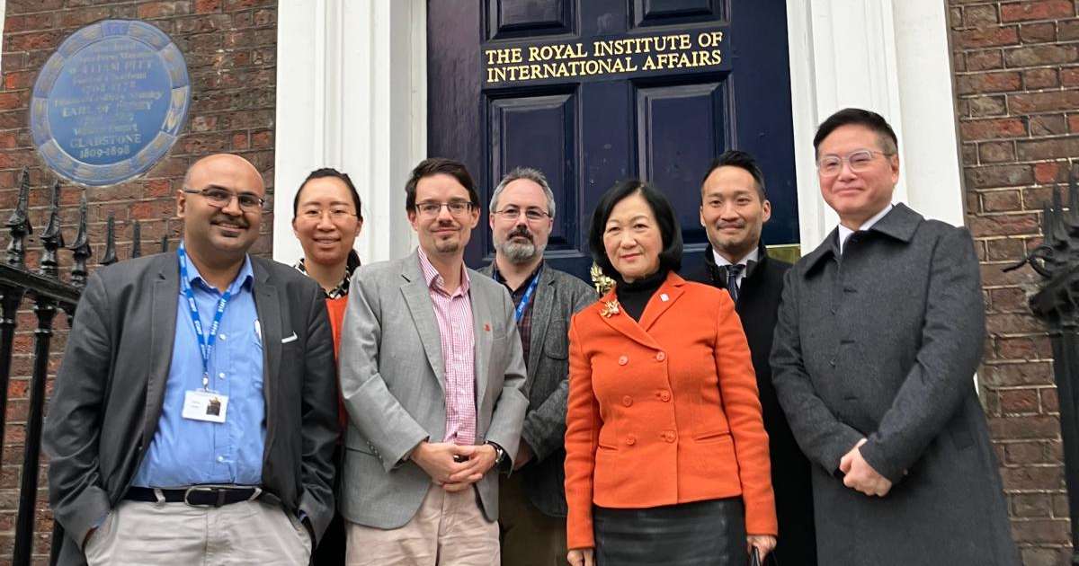 葉劉淑儀率團訪英 加強香港對外聯(lián)繫