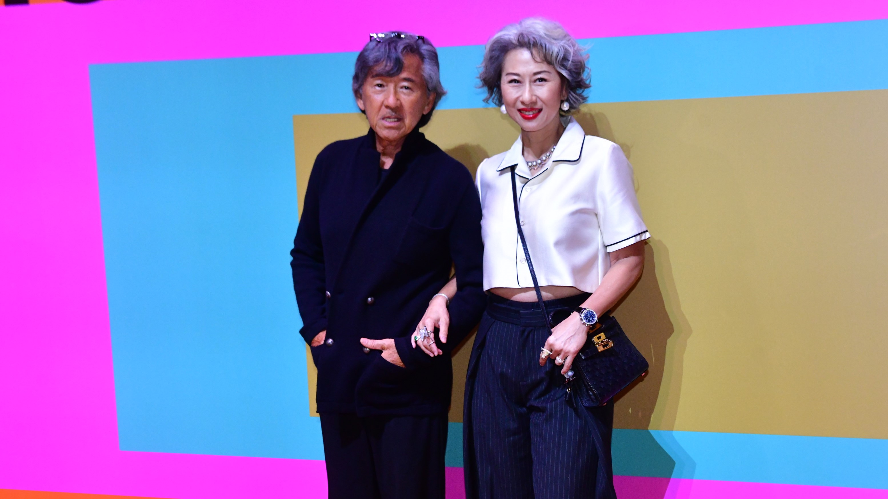 有片丨【娛樂(lè)】《上海之夜》4K修復(fù)版首映 林子祥葉蒨文恩愛(ài)現(xiàn)身