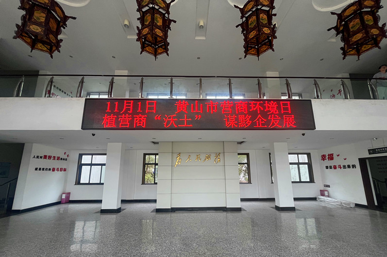 服務100% 皖黟縣碧陽鎮(zhèn)以「營商」促「贏商」