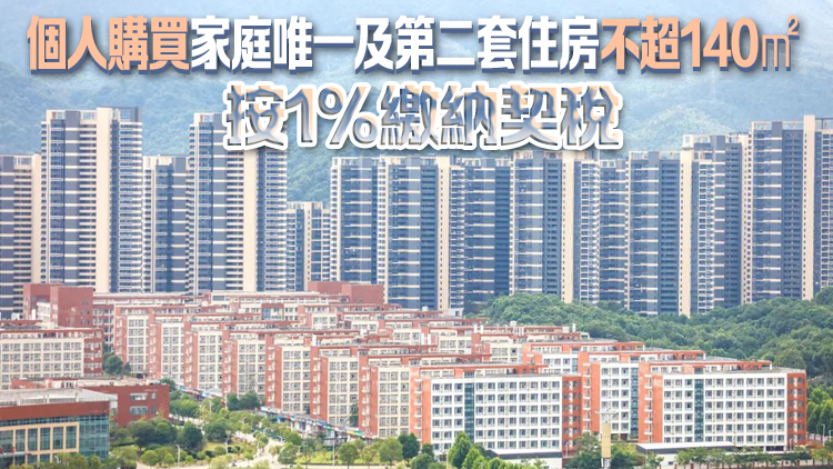 重磅！內(nèi)地樓市稅收優(yōu)惠新政出爐