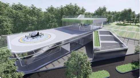 無人機快遞艙「飛」入社區(qū) 深圳加速構(gòu)建低空起降設(shè)施網(wǎng)絡(luò) 