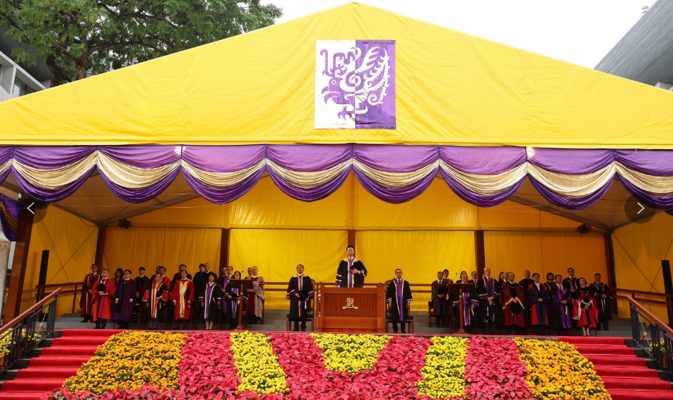 中大舉行第94屆大會(huì) 頒授博士碩士等學(xué)位