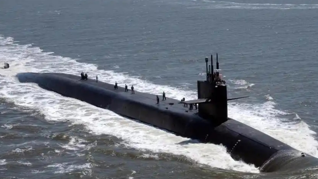 韓媒：美核潛艇「哥倫比亞」號(hào)?？宽n國(guó)釜山