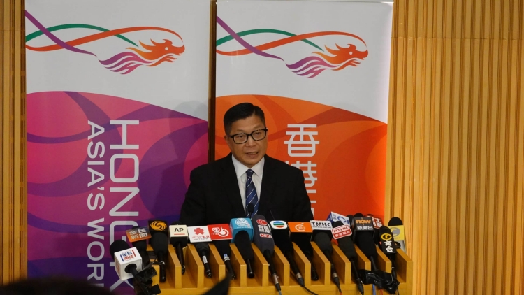 「35+」顛覆案｜鄧炳強(qiáng)：研究上訴 絕不姑息任何危害國(guó)安罪行