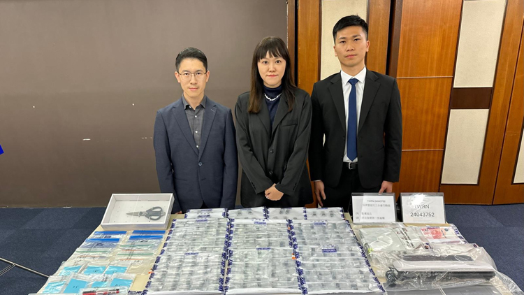 警破荃灣毒品儲存?zhèn)} 檢45萬元毒品拘一少女