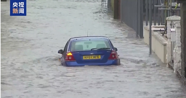 風(fēng)暴「伯特」席捲英國