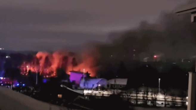 DHL一架貨機(jī)在立陶宛機(jī)場附近墜毀 已致一人死亡 搜救仍在繼續(xù)